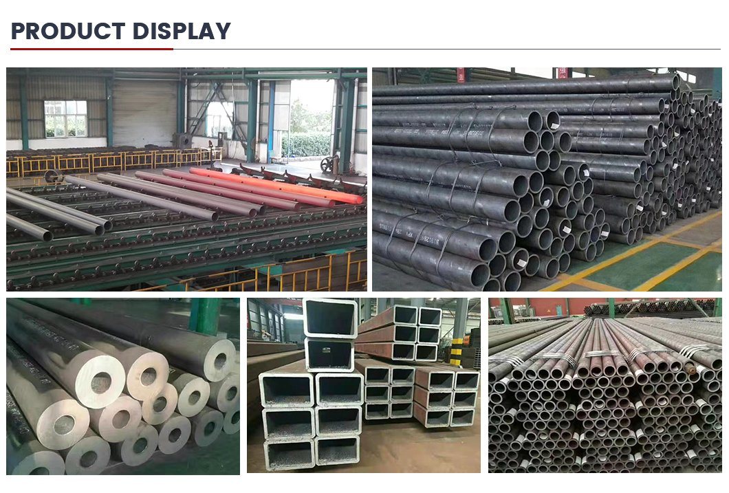 Precision and High-Quality 36, St52, St35, St42, St45, X42, X52, X60, X65, X70 Seamless Carbon Steel Pipes