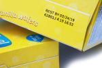 High Definition Barcode Overprinter Multilingual 800W Digital Label Printing