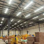 HVLS Ceiling Fan in Southeast Asia for Various Size with Gearbox Motor 40dB