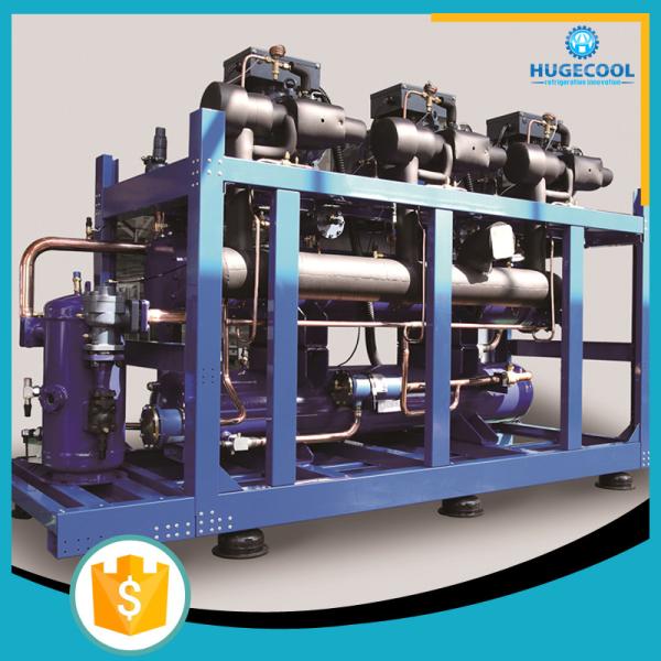 Quality Automatic Cold Room Condensing Unit Copeland Screw Compressor Racks for sale