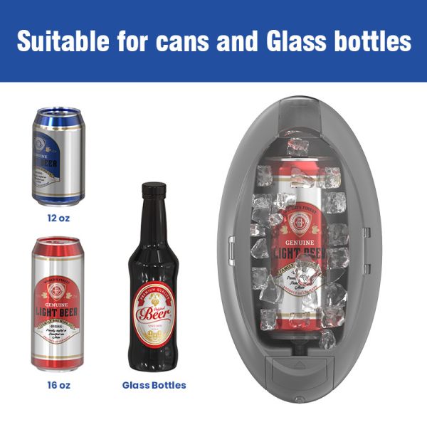 Portable Beverage Cooler Is Made Of ABS Material, 21kg/Box, Powered By 2AA Dry Batteries