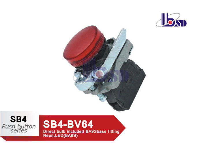 Flush Mount Push Button Switch SB4 Series / Push Button Lamp Switch