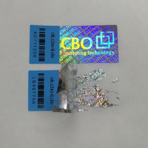 Offset Printing Security Sticker Label Customized Tamper Evident Labels