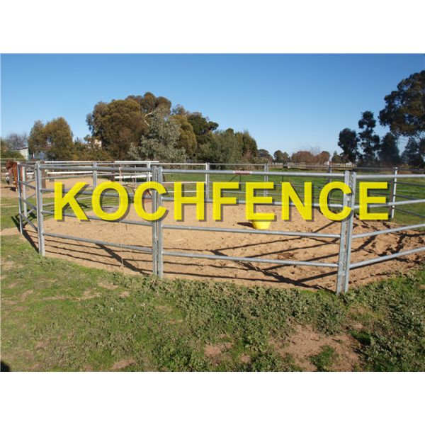 115mm X 42mm X 2.0mm Bull Rail Corral Panel Fence Of Low Carbon Steel
