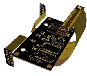 China ENIG 1.6mm Rigid Flexible PCB Board Making Make Your Own Circuit Board wholesale