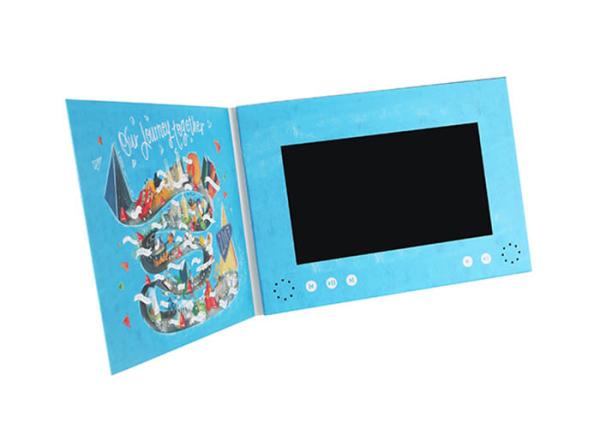 Quality Magnet Switch Wedding Invitation Video Card Full Color Printing for sale