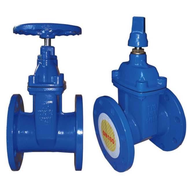 Pn10 Pn16 Dn 400 500mm 4 Inch Cast Iron Gate Valve