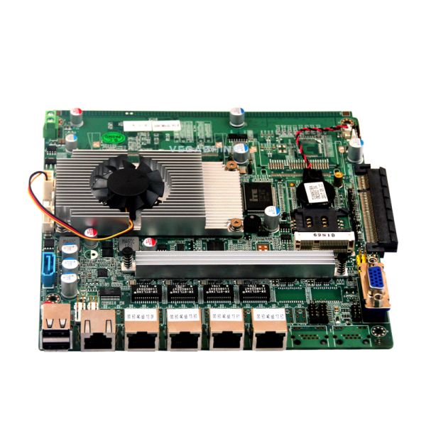 Quad Cores E3845 Firewall Motherboard Mini Itx 4 Lan Pfsense For Network Security