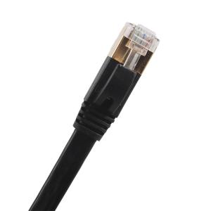 CAT7 SSTP FLAT 32awg Copper Patch Cords Jumper Wire 10G Ethernet