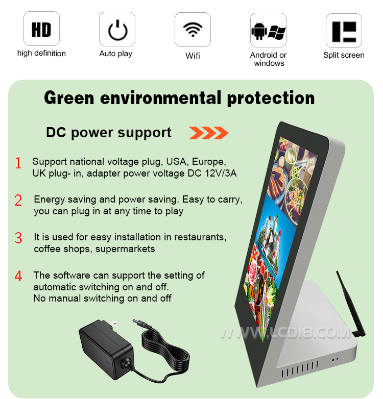 15.6 Inch L Shape Tablet Digital Signage With Android OS and Touch or Without Touch Screen