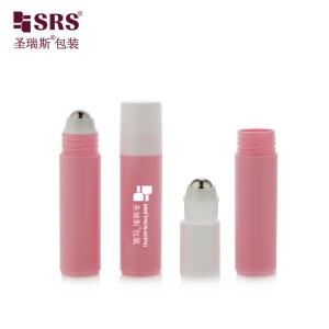 China RPPF 20ml 2/3 OZ Plastic Empty Cosmetic Skincare Round PP PCR Eco-friendly Roller Steel Ball Bottle Packaging wholesale