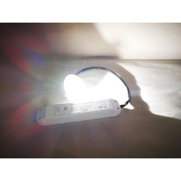 3W 50Hz LED Recessed Emergency Downlight With Conversion Kit