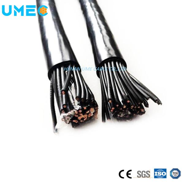 Control Cable Black Yellow Grey Instrument Free-Oxygen Copper Conductor 4/10/7