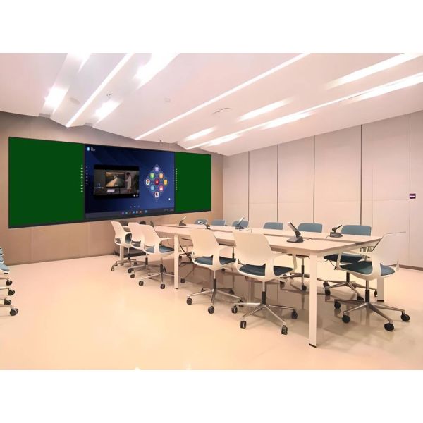 Intelligent Blackboard 86 98 Inch Android OPS Dual System 20 Touch Points Camera Mic Scanner WIFI BT Inbuilt For education office