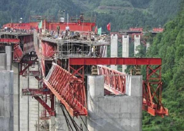 Quality Customized Highway Subway Mss Equipment , Bridge Erecting Crane Easy Assemble for sale