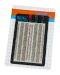 Student DIY Transparent Soldered Breadboard 1660 Points 2 Terminal Strip