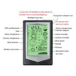 Multifunctional Weather Station With Wind Direction Temperature And Humidity