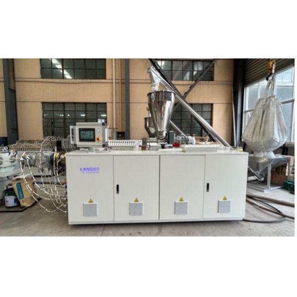 Full Automatically PVC Conduit Making Machine With 380V 50Hz Or Customized Voltage