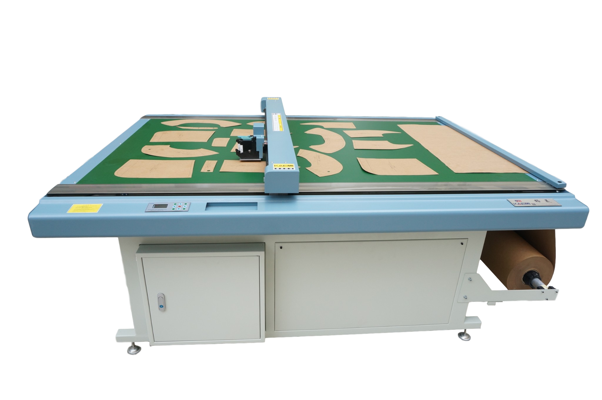 1500*1200mm Print Dimension Flatbed Cutting Machine for HP45 Ink Box Contour Cutting