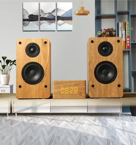 China Wireless Bluetooth Bookshelf Speakers For Multimedia Home Theatre wholesale