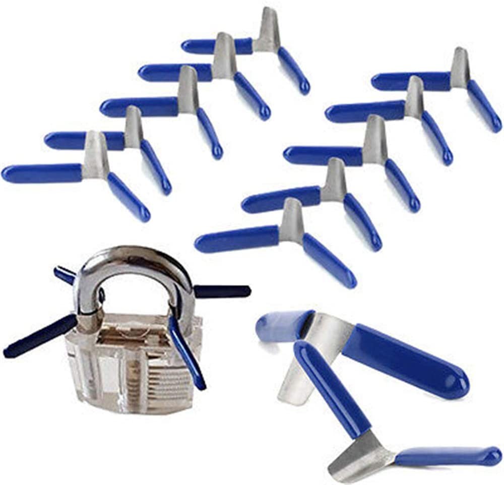 Top quality 10Pcs Picks Set Lock Pick Lockpicking Opener Lock Pick Set Locksmith Tool single package