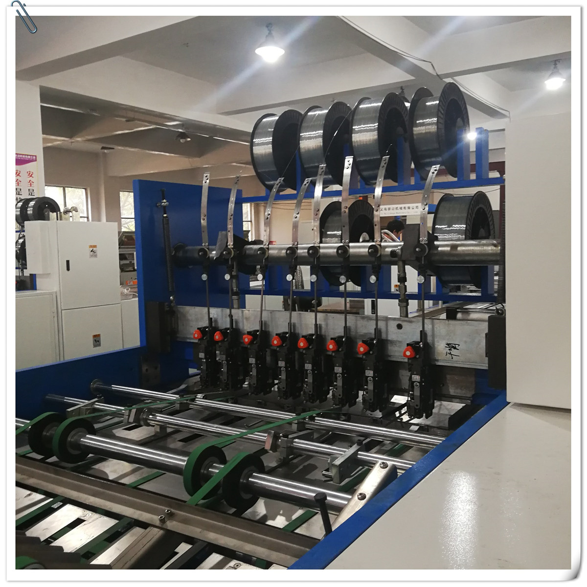 LD1050B Semi-Automatic Exercise Book Binding Machine Designed for High Volume Binding
