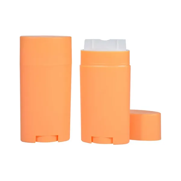 Empty White Stick Eco Deodorant Stick Solid Deodorant Container Refillable Deodorant Stick