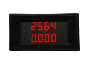 China Dual LED AC Digital multiple power meter panel watt KWh power factor Voltage current electricity consumption frequency wholesale