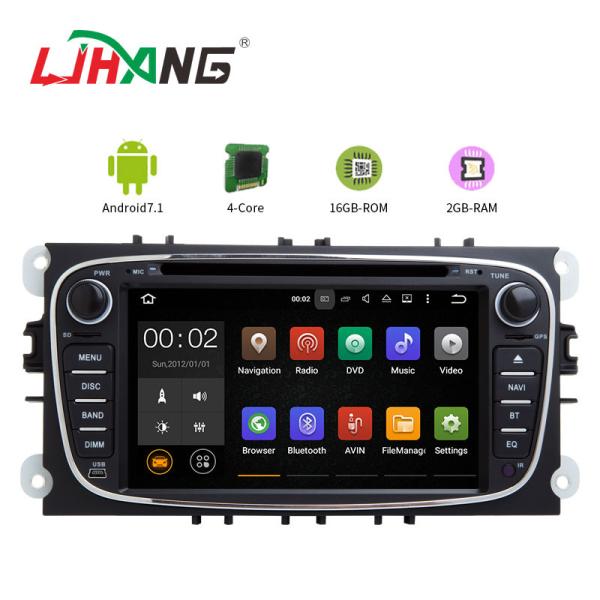 Quality WIFI IPOD USB AUX Car Dvd Player For Ford Focus Touch Screen Humanization Design for sale
