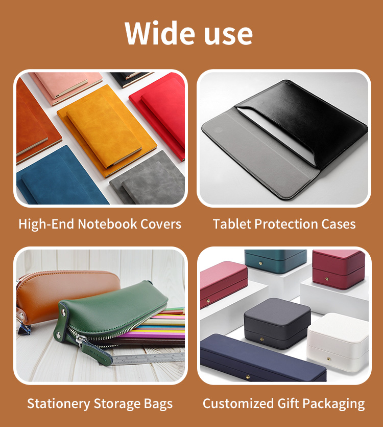 Microfiber Cloth Material For Stationery Pouch