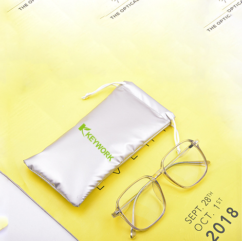 Down Canvas Luxury Drawstring PU Leather Resist Compression Sunglasses bag