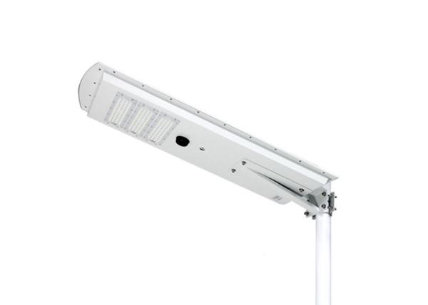 Quality All In One 50w Led Street Light With Sensor 80 CRI Easy Installations for sale
