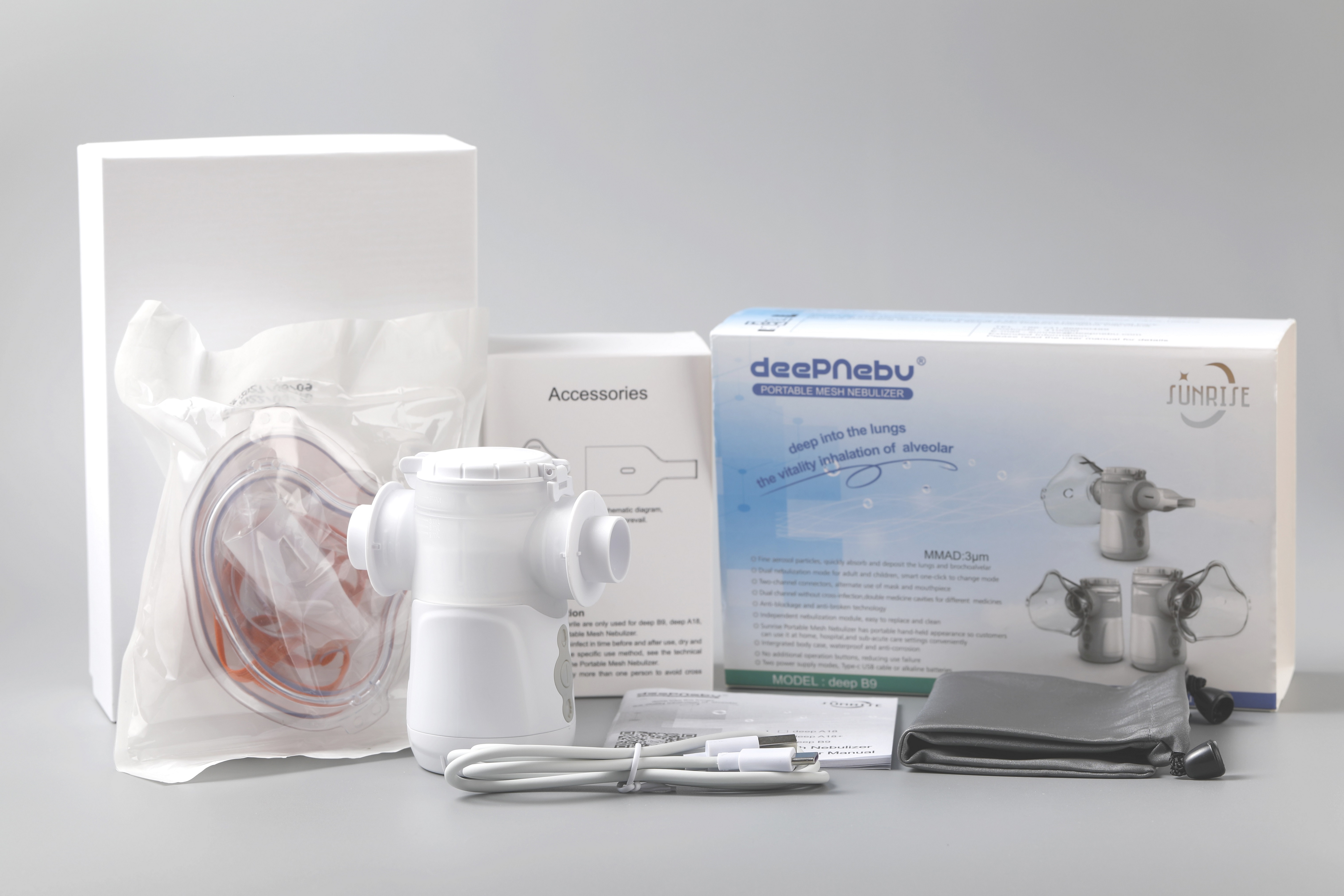 Cough Drug Durable Medical Equipment Nebulizer Mesh Portable Ultrasonic Nebulizer