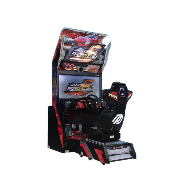 Quality Electronic Simulator Speed Driver 5 Racing Arcade Machine for sale