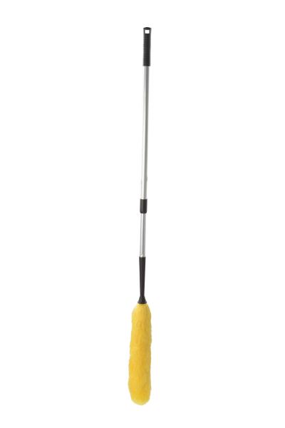 Quality Ledaro PP Cleaning Microfiber Duster Extra Long Telescopic Duster Aluminum Pole for sale