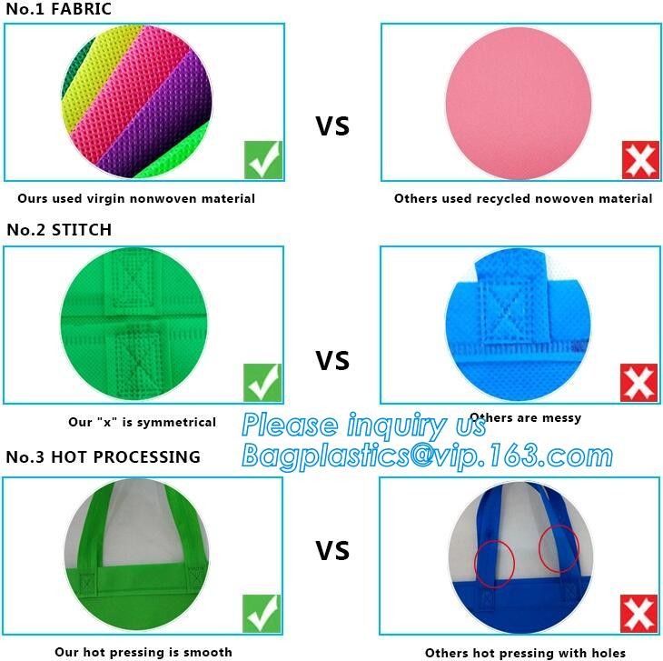 custom pp laminated non woven bags china pp woven bag hot sale in alibaba china, customized logo ready-made non woven ba