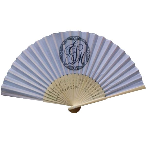 Chinese Traditional Decorative Paper Bamboo Customized Hand Fans Handmade Folding