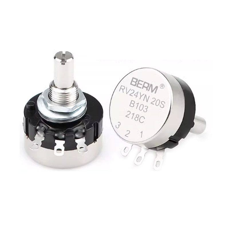 RV24YN20S 3W 500R 1K 2K 3K 5K 10K 20K 50K1M 100K carbon single turn bourns potentiometer slide potentiometer
