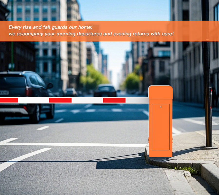 HCW Boom Barrier Gate Arm Straight Automatic Access Control For Outdoor Underground Parking Lots