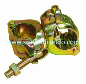 110° scaffold pressed electro galvanized double coupler clamp Japanese standard with good performance