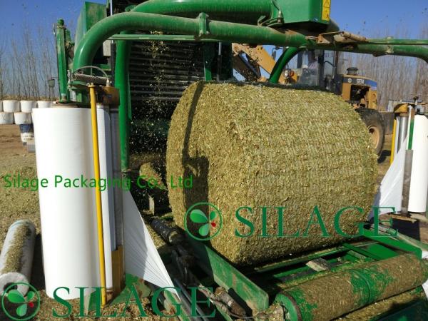 Quality HDPE Thread Knitted Hay Bale Round Bale Net for sale