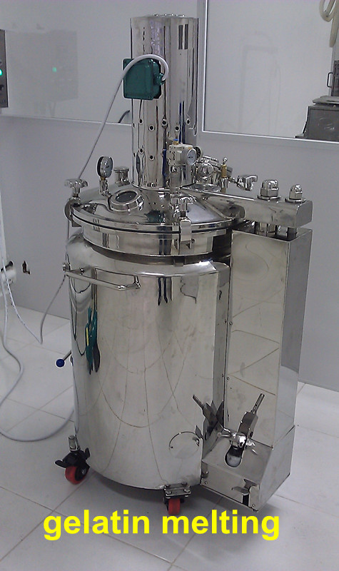 Paintball Encapsulation Machine , Gelatin Capsule Machine With Bottom RTD Sensor