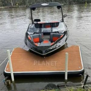 Lake Marine Inflatable Pontoon Inflatable Boat Dock Inflatable Floating Jetski Dock