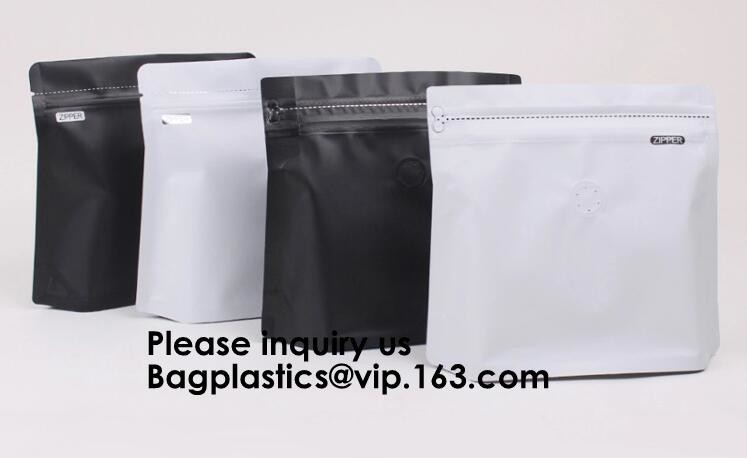 Kraft Bags With Window, Resealable Large Kraft Zip lockk Food Storage Bags,Storing Food,Nuts,Seeds,Beans,Tea Leaves, Coffe