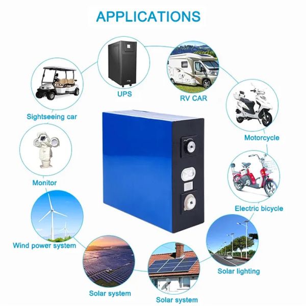 LiFePO4 Lithium Battery OEM ODM 3.2V 80AH 100AH 280AH Lithium-ion Battery Cell 320AH Deep Cycle Lithium Battery Packs