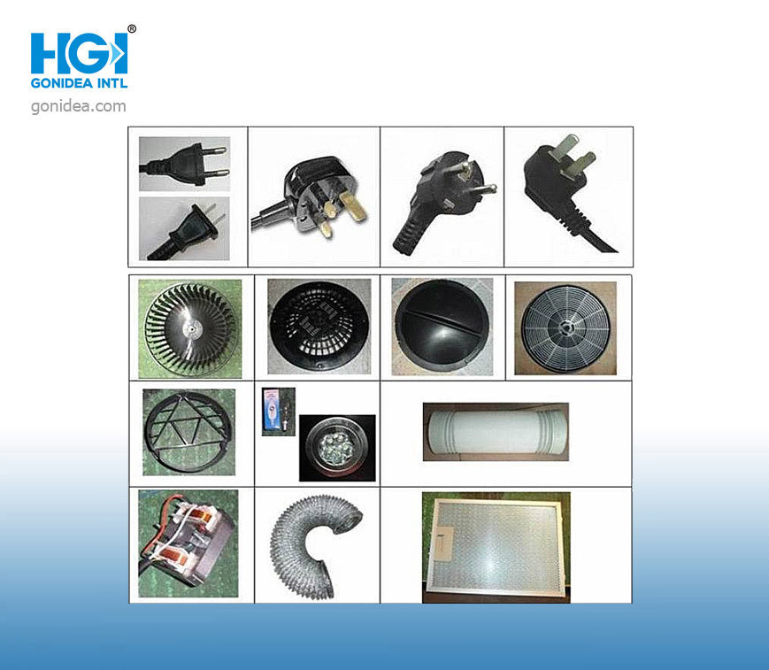 Strong Suction Smoke Exhaust Under Cabinet Range Hoods 900mm Length