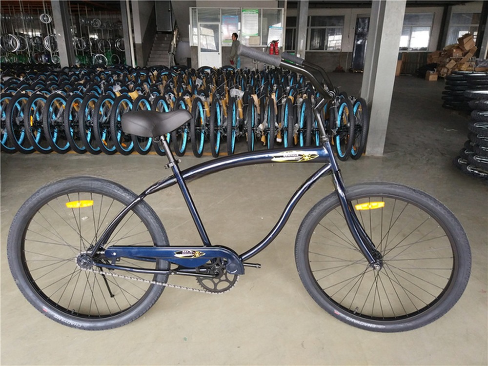 26" Aluminum Frame Single Gear Hybrid Women's Beach Cruiser Bike 2024 Non-Rear Damper