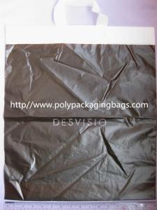 China Black Reusable Soft Loop Handle Bag For Grocery , Shopping , Storage wholesale