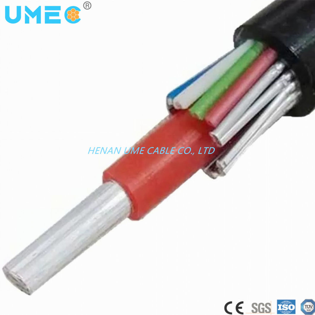 4mm-35mm XLPE Insulation PVC Sheath Concentric Cable