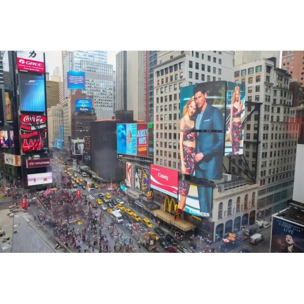 Die Casting Aluminium Outdoor LED Billboard High Brightness For Advertising